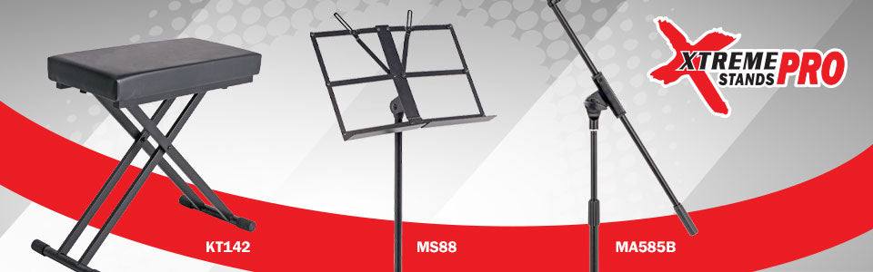 XTREME PRO | MS88 | Heavy duty black music stand. Pro Series XTREME PRO | MS88 | Heavy duty black music stand. Pro Series